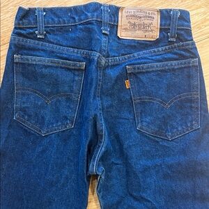 Vintage Levi’s 505 Orange Tab 20505-0217 Blue Jeans Size 29 x 34, Like New